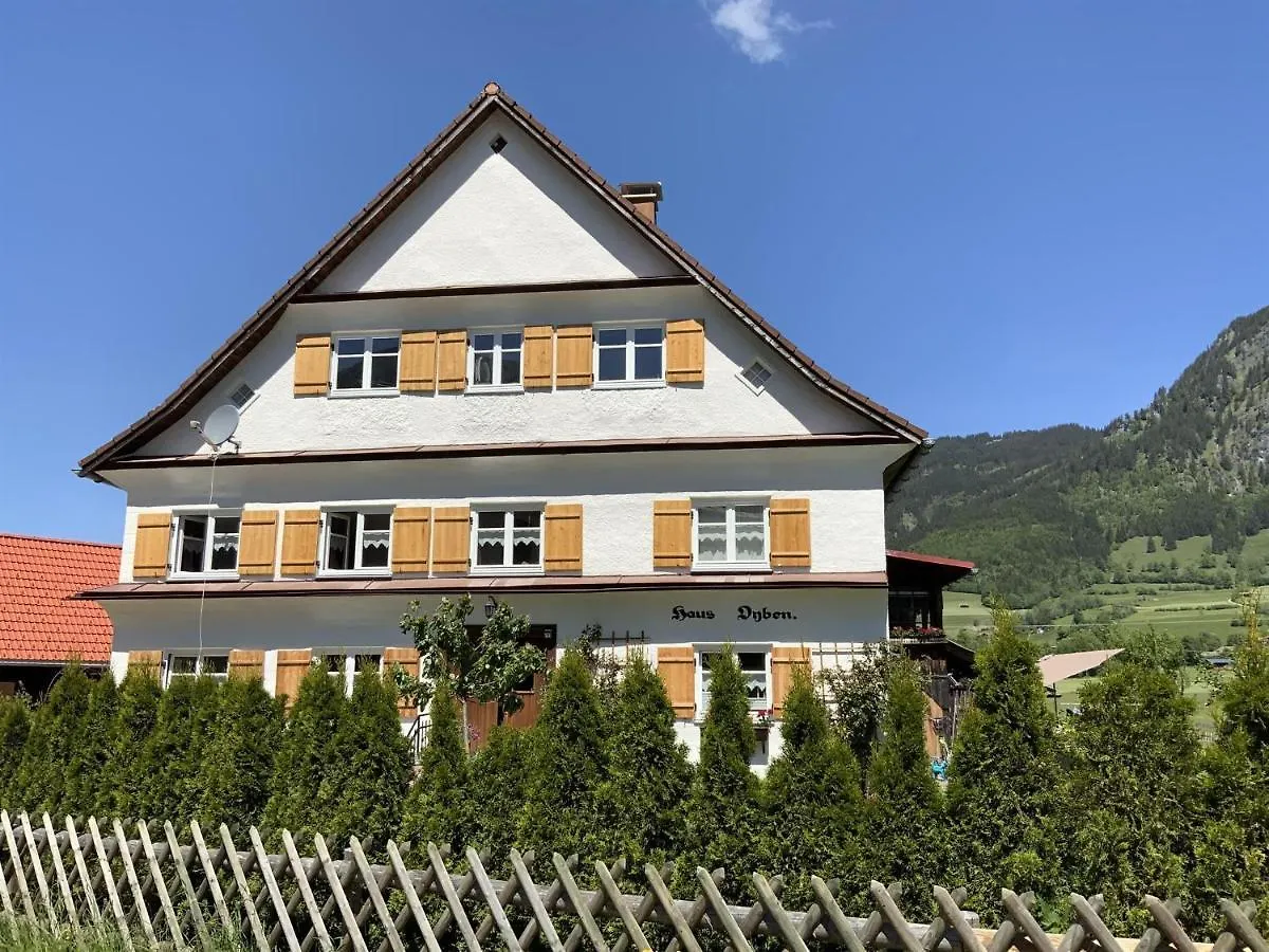 Haus Oyben Appartement Bad Hindelang